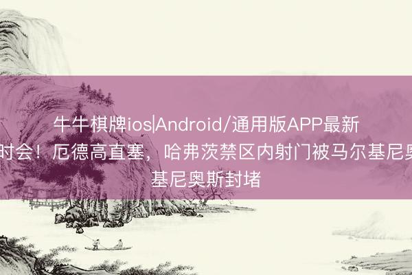 牛牛棋牌ios|Android/通用版APP最新版 错失时会！厄德高直塞，哈弗茨禁区内射门被马尔基尼奥斯封堵